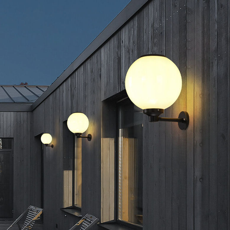 Solar Wall Lights Outdoor | Waterproof Outdoor Wall Lamp | Elegant Outdoor Wall Lantern | Eco-Friendly LED Fixture | Modern Garden Lighting - Zardee-3