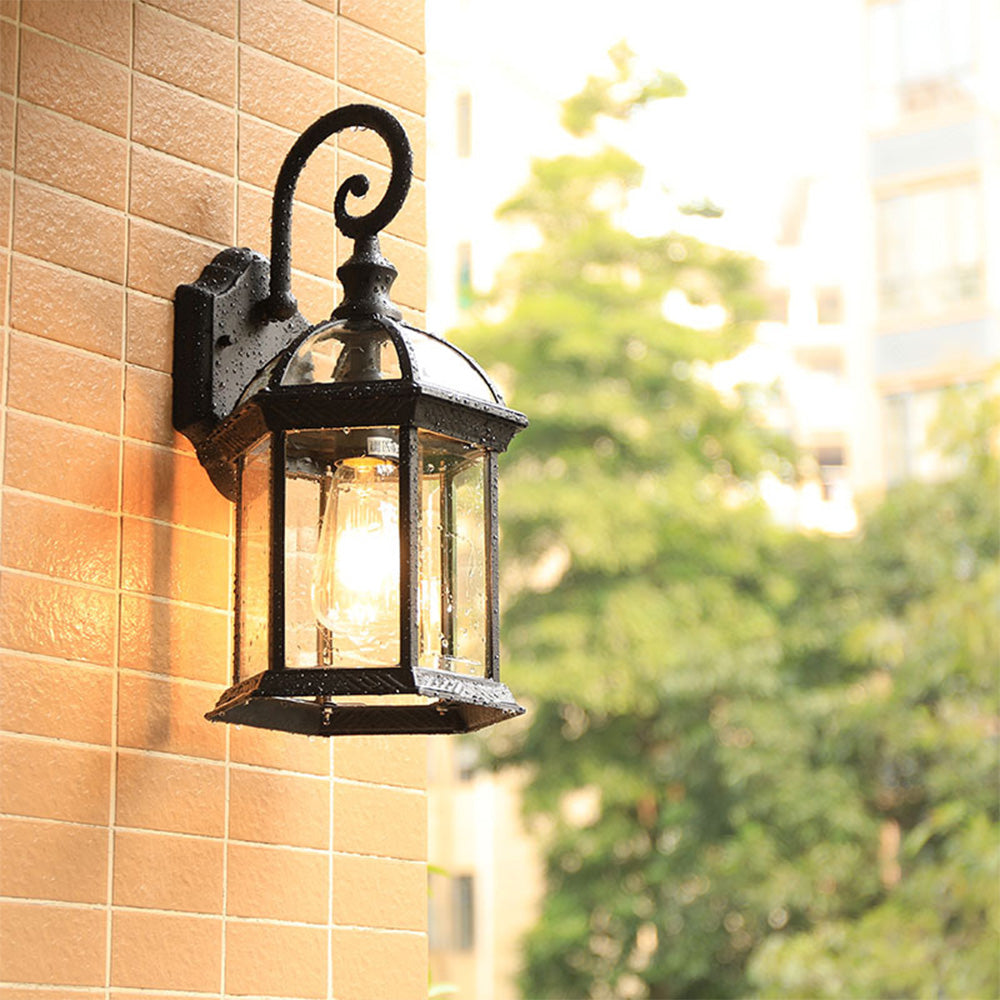 Variant image for Vintage Industrial Wall Light | Waterproof Outdoor Wall Lamp | Stylish Wall Fixture | E27 Bulb Compatible | Easy Installation Light - Zardee-3