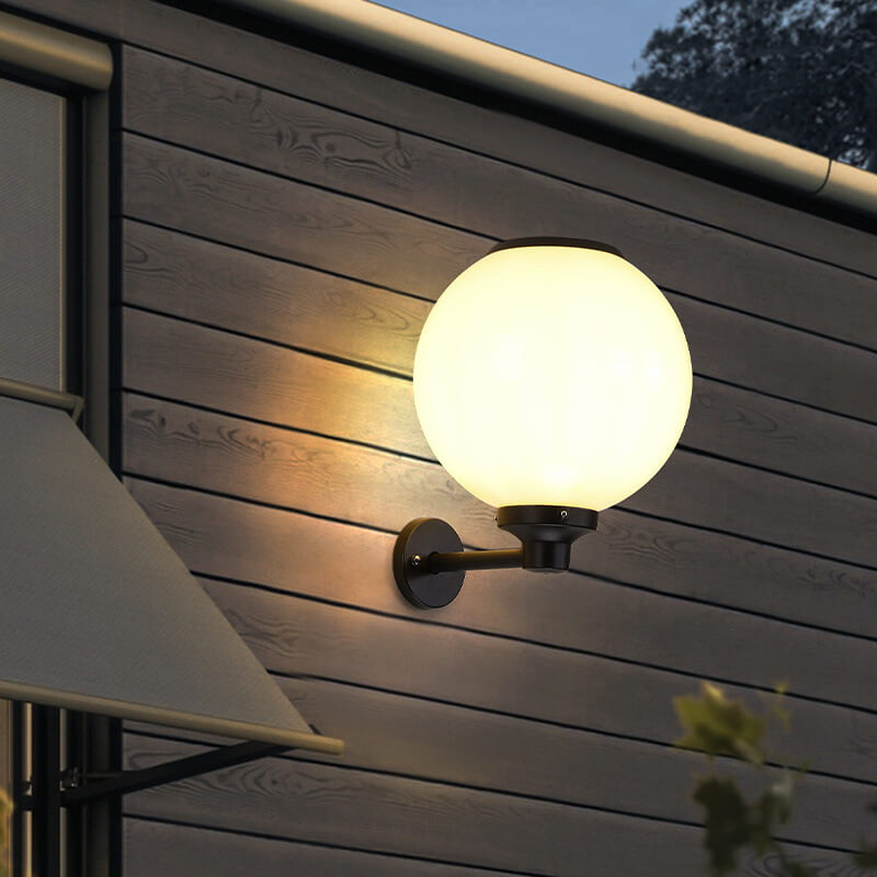 Solar Wall Lights Outdoor | Waterproof Outdoor Wall Lamp | Elegant Outdoor Wall Lantern | Eco-Friendly LED Fixture | Modern Garden Lighting - Zardee-4