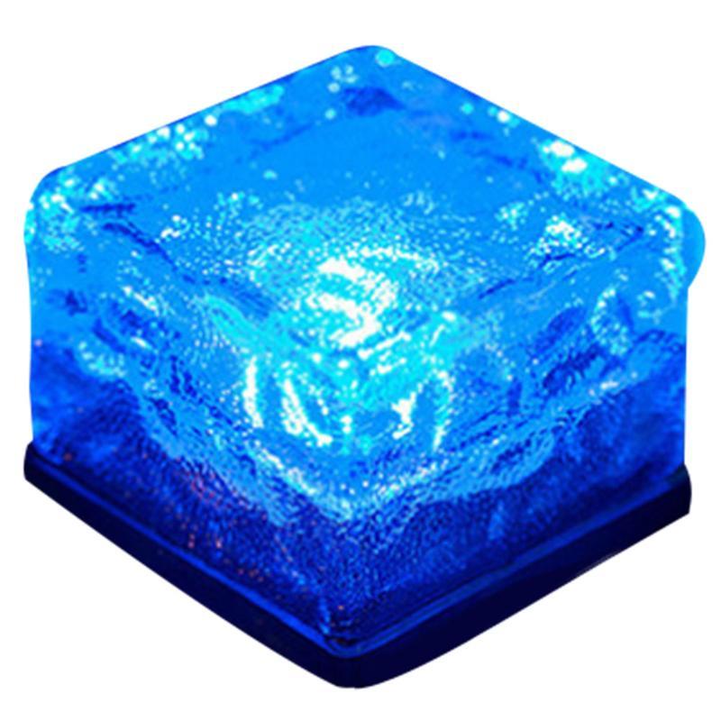 Solar Cube Garden Light With Colour Changing Water Ripple Effect For Outdoor Ground And Surface Decorative Lighting