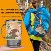 1.5 qt Backpacking Stove Camping 2