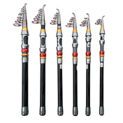 1.8-3.6m Carbon Fiber Fishing Rod And Reel Combo Super Hard Telescopic Fishing Pole Spinning Reel Kit Max Resistance 3-8kg Pesca 3