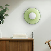 Moderne rund loftslampe med elegant glasdesign til moderne stuer, køkkener og gange