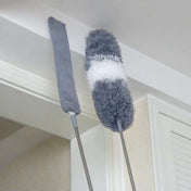 Teleskopisk mikrofiberduster, kan forlænges op til 250 centimeter til at nå høje overflader i alle hjørner