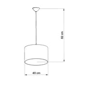Lámpara colgante LED en forma de balón de fútbol para niños, luz de techo con diámetro de 40 cm para salas de juegos y dormitorios