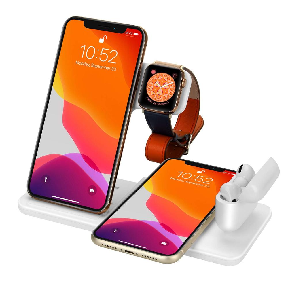 Fast Wireless Charger Stand For Smartphone Sleek And Efficient Desk Charging Solution For Everyday Use