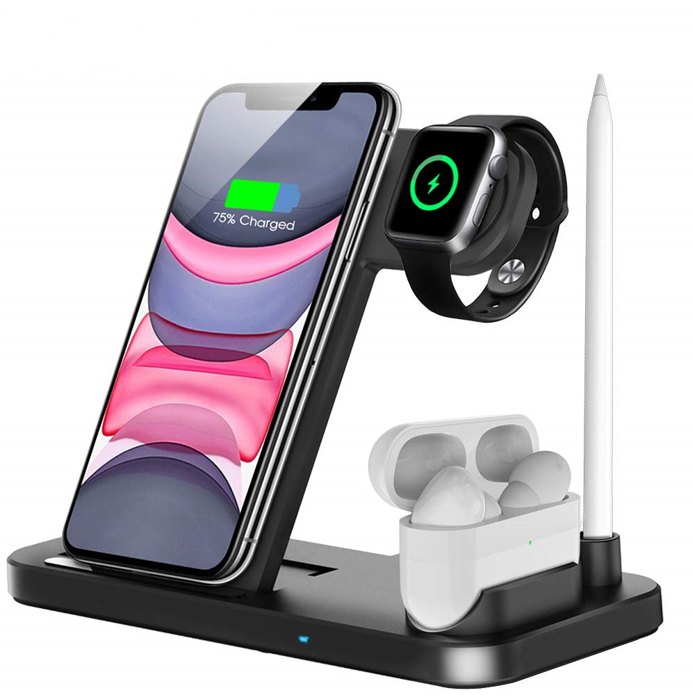 Fast Wireless Charger Stand For Smartphone Sleek And Efficient Desk Charging Solution For Everyday Use