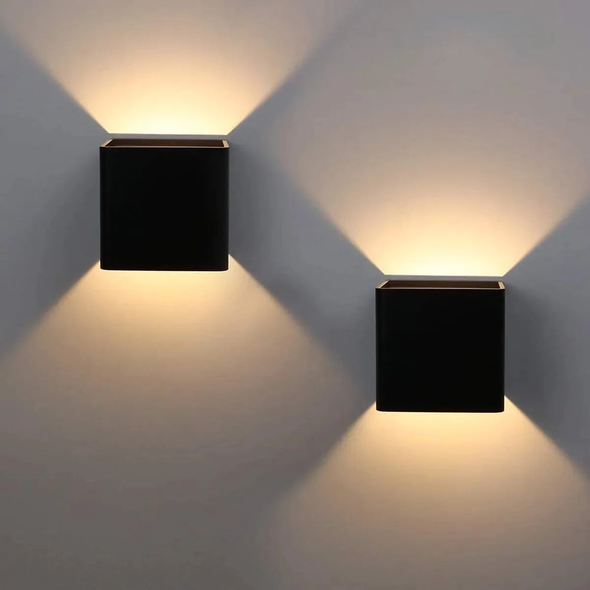 Modern Waterproof Wall Lamp | Stylish Outdoor Wall Lights | Elegant Indoor Wall Sconces | Bidirectional Light Fixture | Easy to Install Lighting - Zardee 5