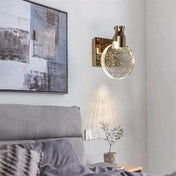 Minimalist Circular LED Wall Lamp With Modern Design For Contemporary Interiors And Living Spaces