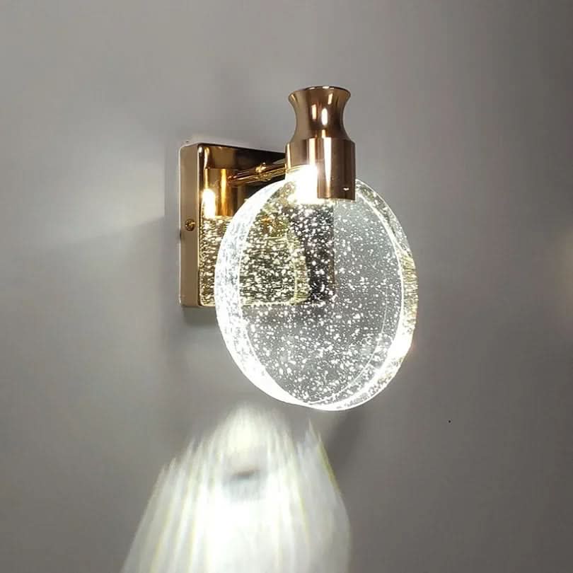 Minimalist Circular LED Wall Lamp With Modern Design For Contemporary Interiors And Living Spaces