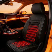 1/2pcs Winter Heated Car Seat Cover 12V Heating Warmer Car Seat Cushion Auto Universal Car Seat Protector Cloak Cover Pads Set 3