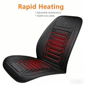 1/2pcs Winter Heated Car Seat Cover 12V Heating Warmer Car Seat Cushion Auto Universal Car Seat Protector Cloak Cover Pads Set 4