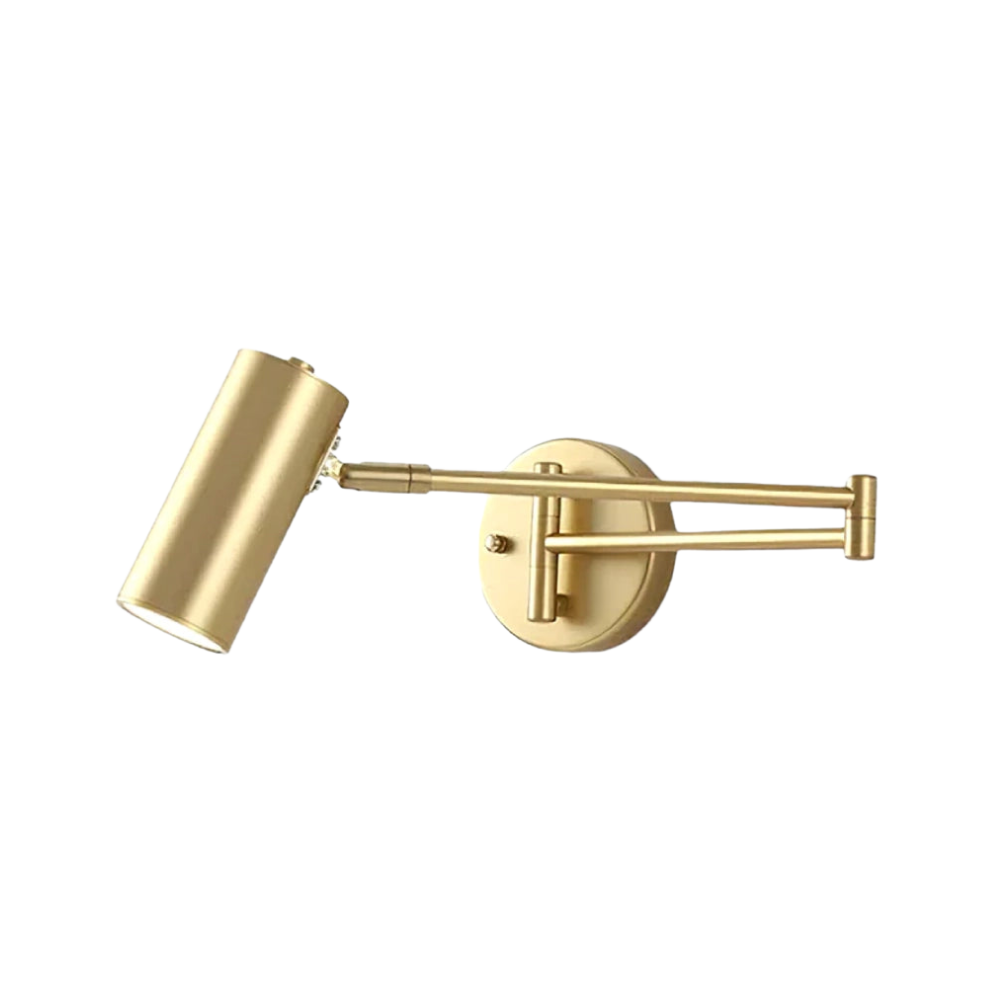 Adjustable Wall Lamp With Scandinavian Swing Arm Light For Modern Living Room And Bedroom Decor