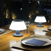 Variant image for Solar Table Lamp | Eco-Friendly LED Light | Waterproof Outdoor Lantern | Rechargeable Solar Fixture | Modern Design Table Light - Zardee-1