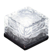 Solar Cube Garden Light With Colour Changing Water Ripple Effect For Outdoor Ground And Surface Decorative Lighting
