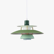 Moderne Aurora LED pendel med E27 metalskærm til boligindretning og moderne opholdsrum