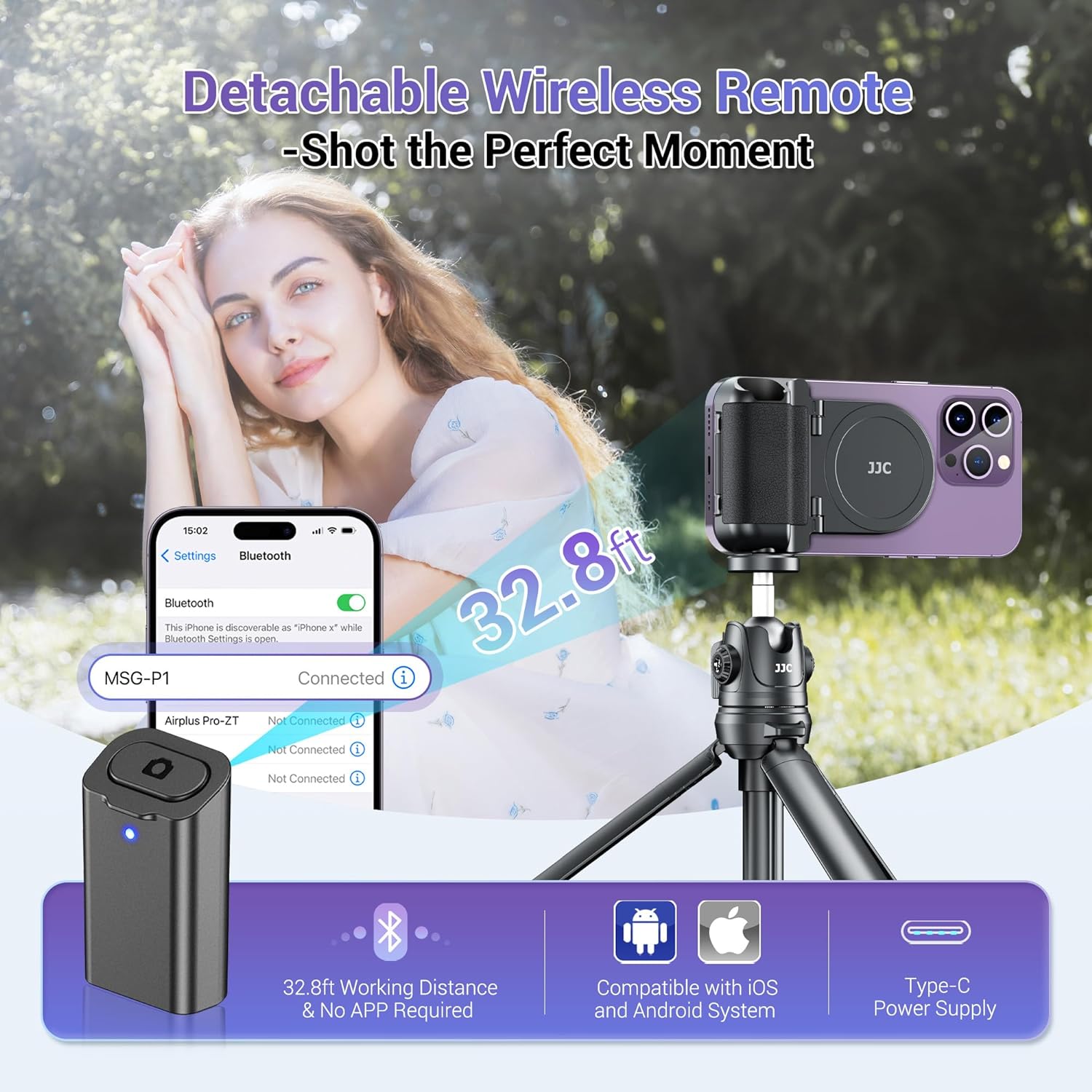 Magnetisk Snapgrip Håndgreb til Telefon og Kameraudstyr samt Tilbehør til Mobilfotografering