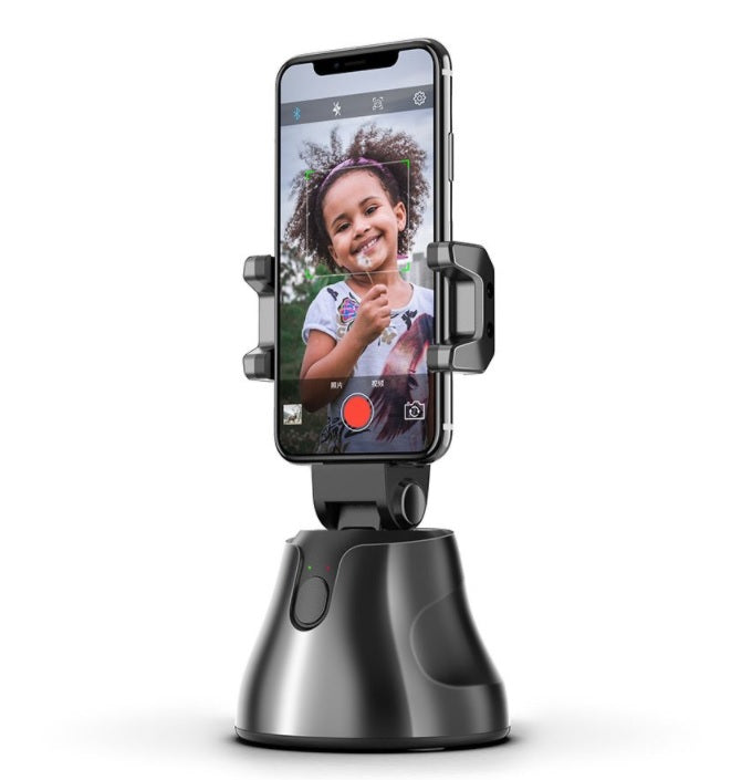 Bærbar alt-i-en smartphone-kameraassistent og stabilisator til mobilfotografering og video
