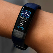Smartwatch med EKG og blodtryksmåler til realtids sundhedsovervågning og daglig brug