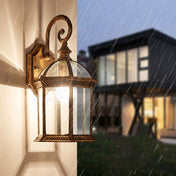 Vintage Industrial Wall Light | Waterproof Outdoor Wall Lamp | Stylish Wall Fixture | E27 Bulb Compatible | Easy Installation Light - Zardee 4