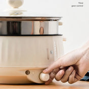 220V Multi Cookers Single/Double Layer Electric Pot 1-2 People Household Non-stick Pan Hot Pot Rice Cooker Cooking Appliances 1