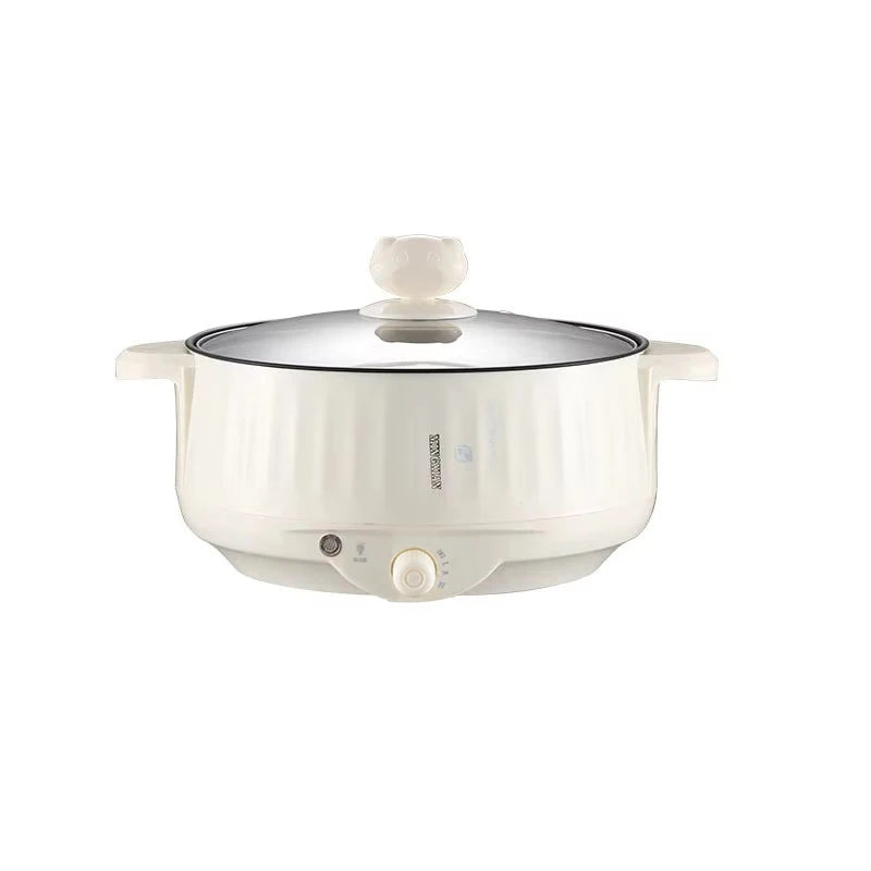 220V Multi Cookers Single/Double Layer Electric Pot 1-2 People Household Non-stick Pan Hot Pot Rice Cooker Cooking Appliances 6