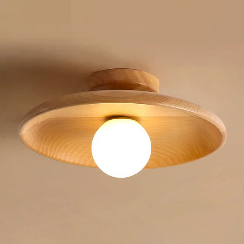 Plafoniera LED Minimalista a Ciotola Bassa per Interni Moderni e Spazi Abitativi Domestici