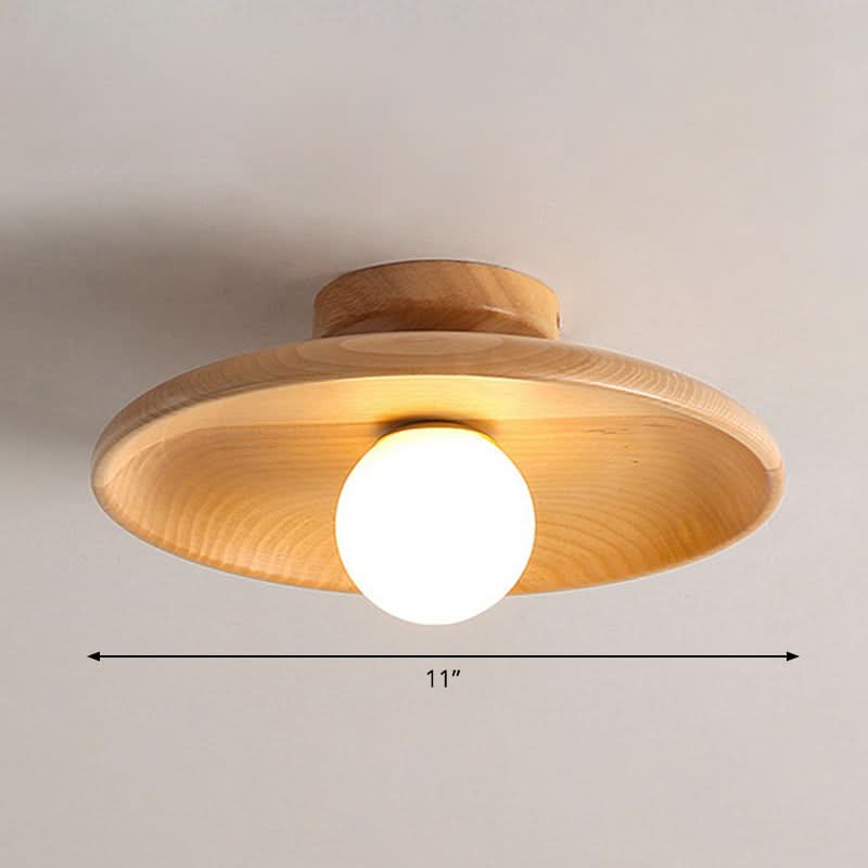 Plafoniera LED Minimalista a Ciotola Bassa per Interni Moderni e Spazi Abitativi Domestici
