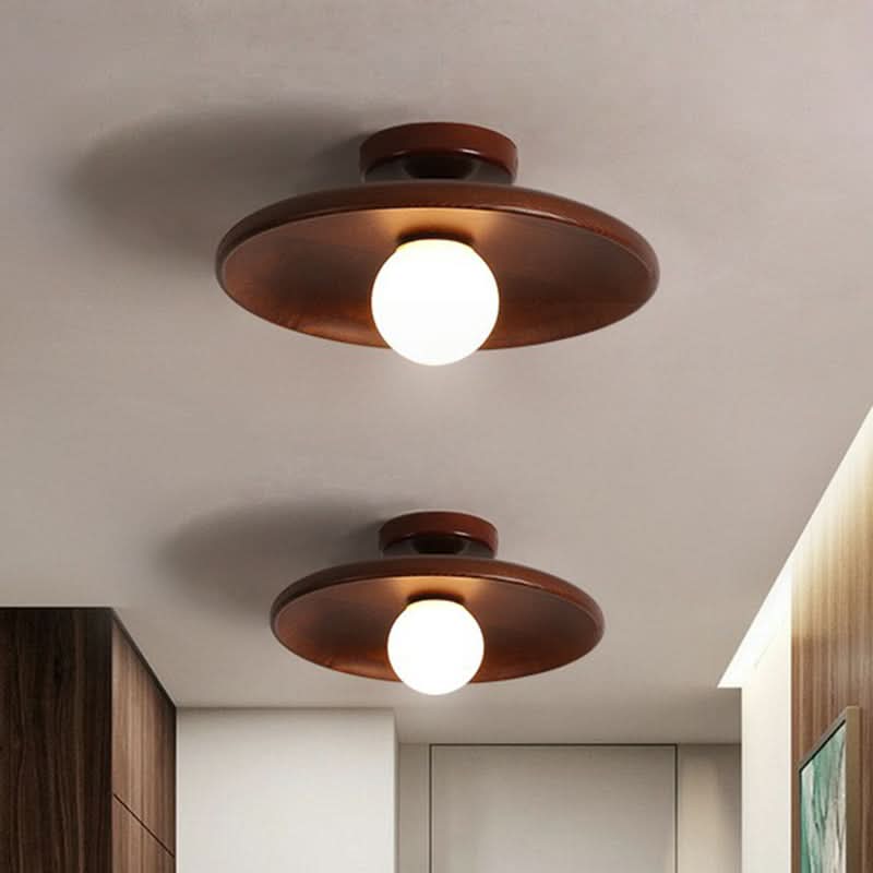 Plafoniera LED Minimalista a Ciotola Bassa per Interni Moderni e Spazi Abitativi Domestici