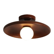 Plafoniera LED Minimalista a Ciotola Bassa per Interni Moderni e Spazi Abitativi Domestici