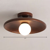 Plafoniera LED Minimalista a Ciotola Bassa per Interni Moderni e Spazi Abitativi Domestici