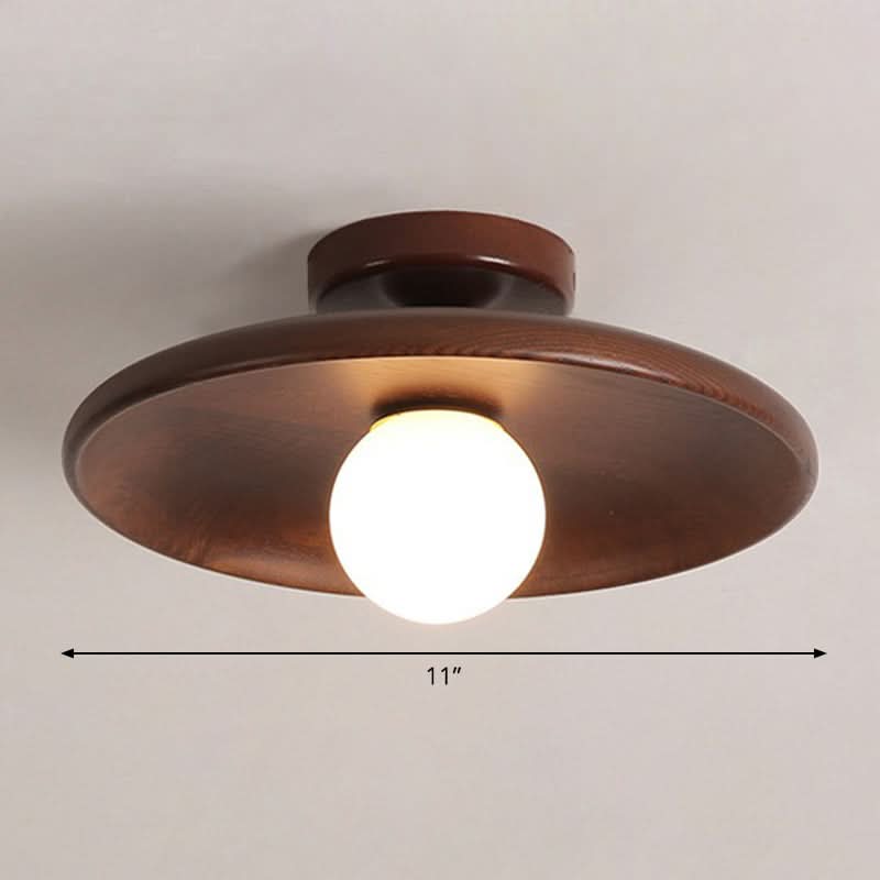 Plafoniera LED Minimalista a Ciotola Bassa per Interni Moderni e Spazi Abitativi Domestici