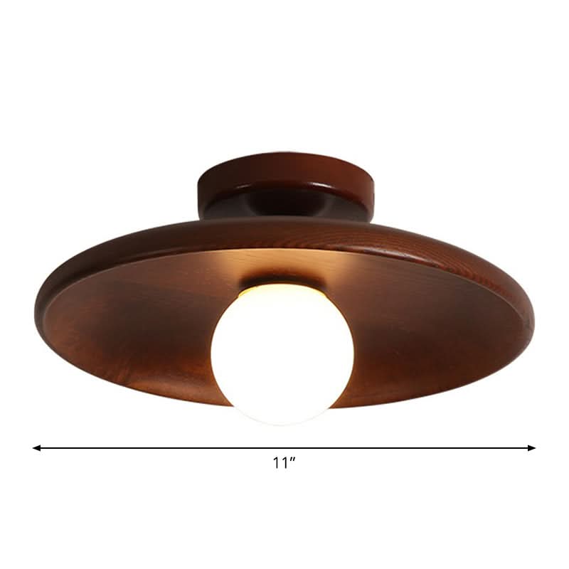 Plafoniera LED Minimalista a Ciotola Bassa per Interni Moderni e Spazi Abitativi Domestici