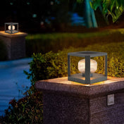 Elegant Solar Garden Lamp | Weatherproof Outdoor Lights | Energy Efficient Solar Fixture | Easy to Install Solar Lights Outdoor | Modern Garden Lights - Zardee-6