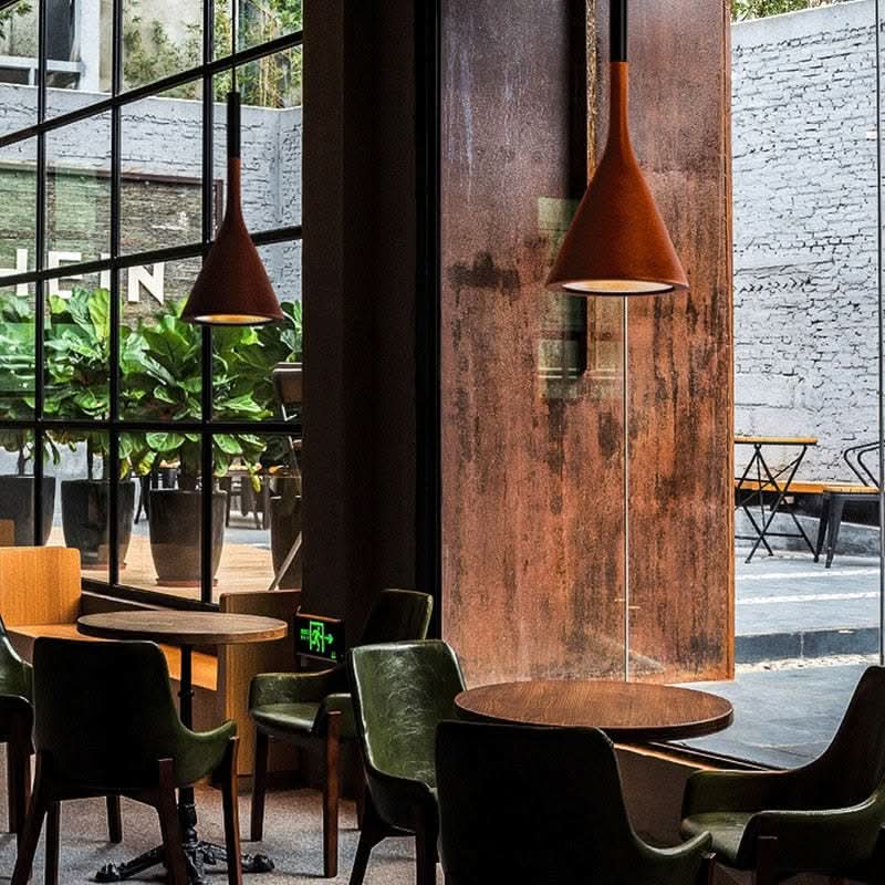 Lampada a sospensione triangolare contemporanea per soffitto soggiorno, elegante apparecchio geometrico per interni moderni