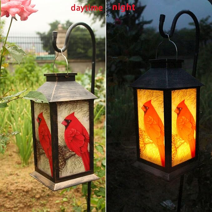 Outdoor Solar Lanterns Waterproof | Solar Lanterns for Garden | Decorative LED Garden Light | Eco-Friendly Solar Lamp | Portable Outdoor Solar Light - Zardee 5