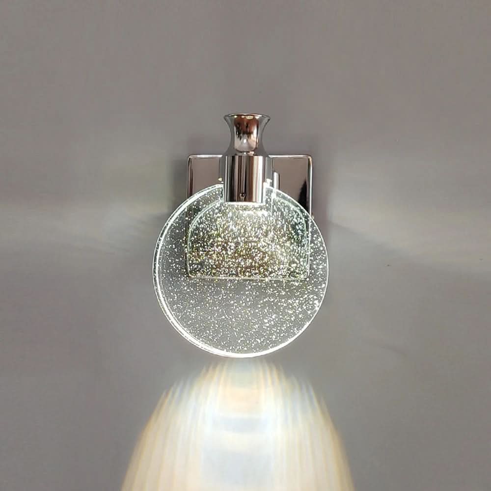 Minimalist Circular LED Wall Lamp With Modern Design For Contemporary Interiors And Living Spaces
