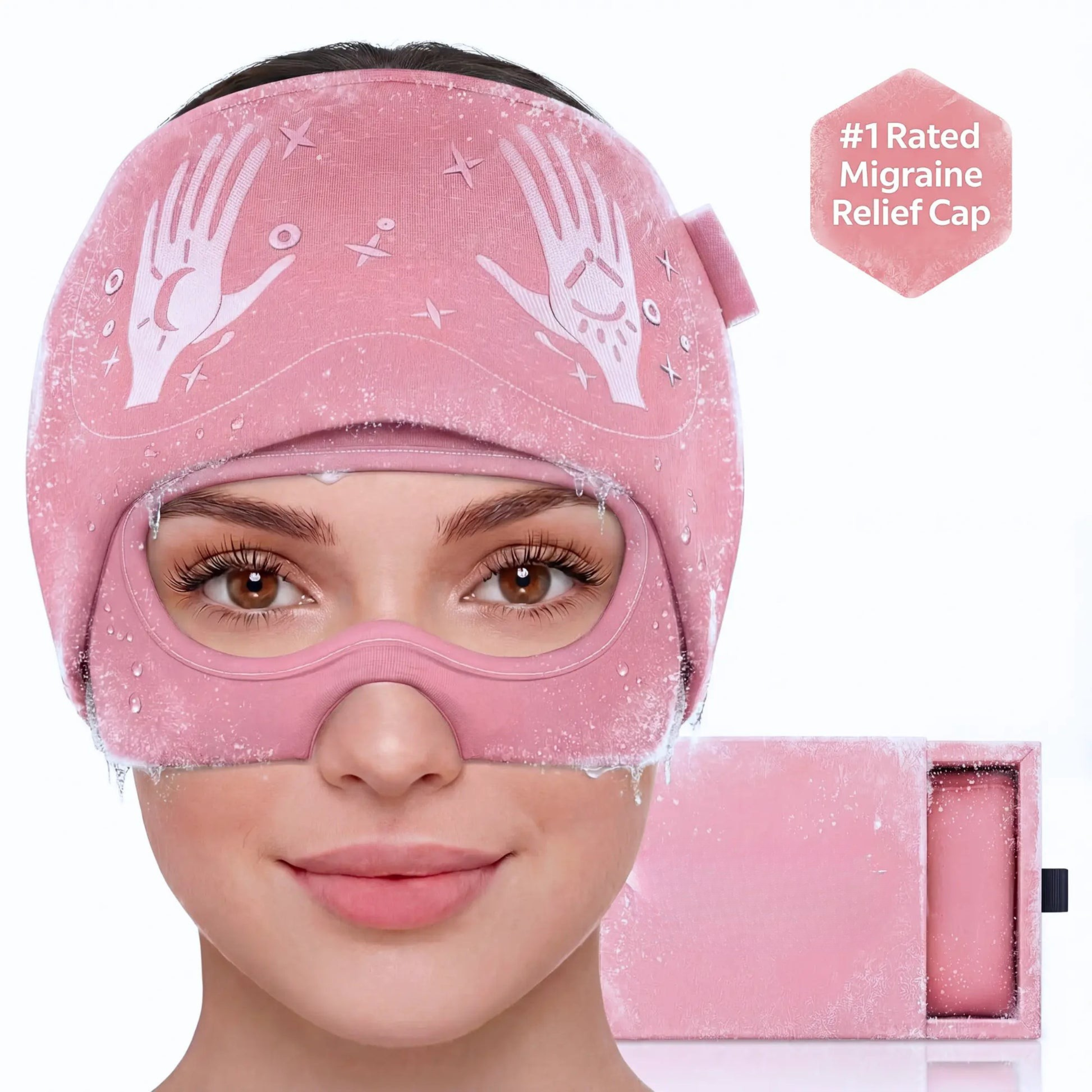 NovaNest Migraine Cap Deluxe Edition For Everyday And Travel Use Ideal Travel Wear