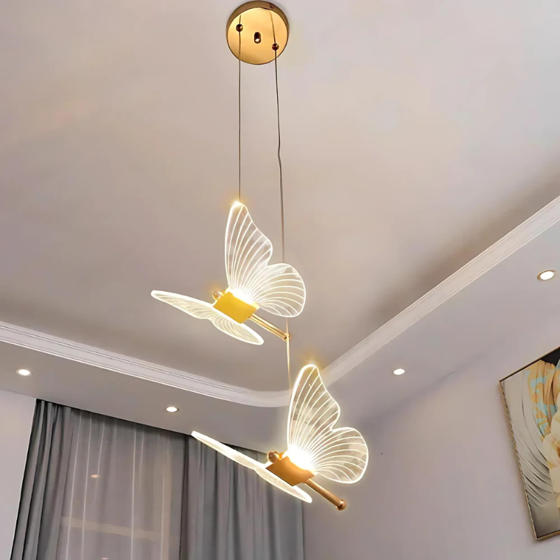 Perhonen LED-riippuvalaisin