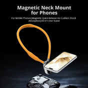 Magnetisk silikone nakkemonteret telefonholder til at se videoer og videoopkald hvor som helst og når som helst