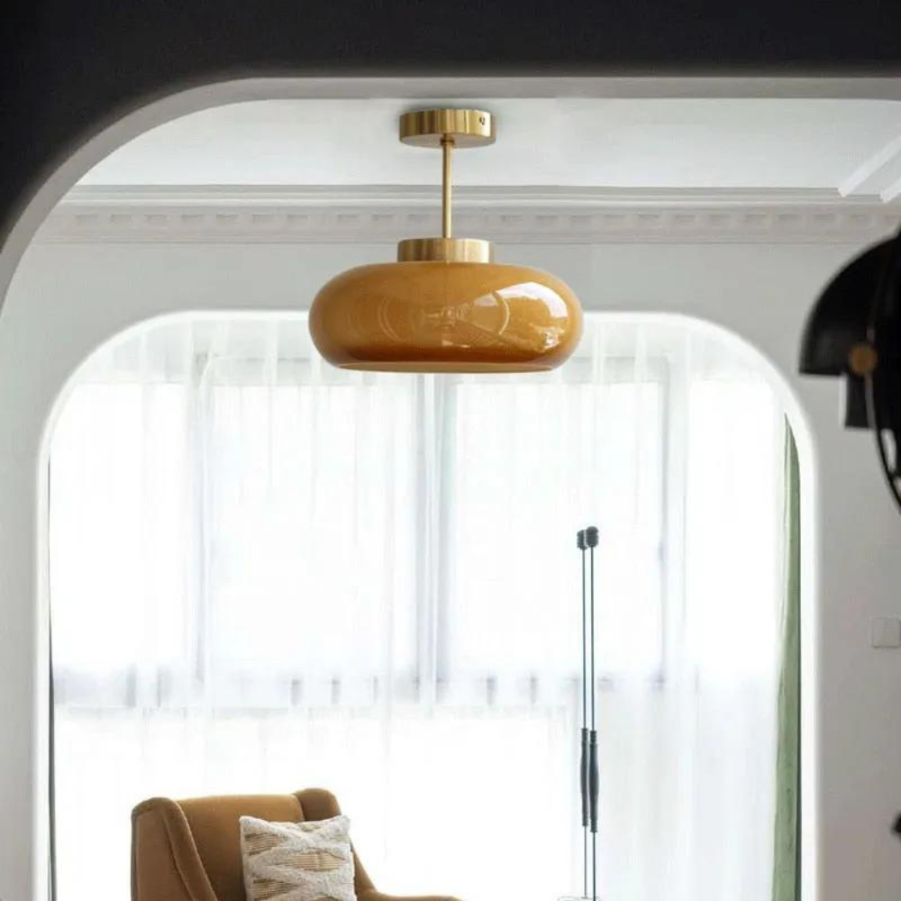 Lampada a sospensione nordica senza tempo con fascino scandinavo e plafoniera minimalista