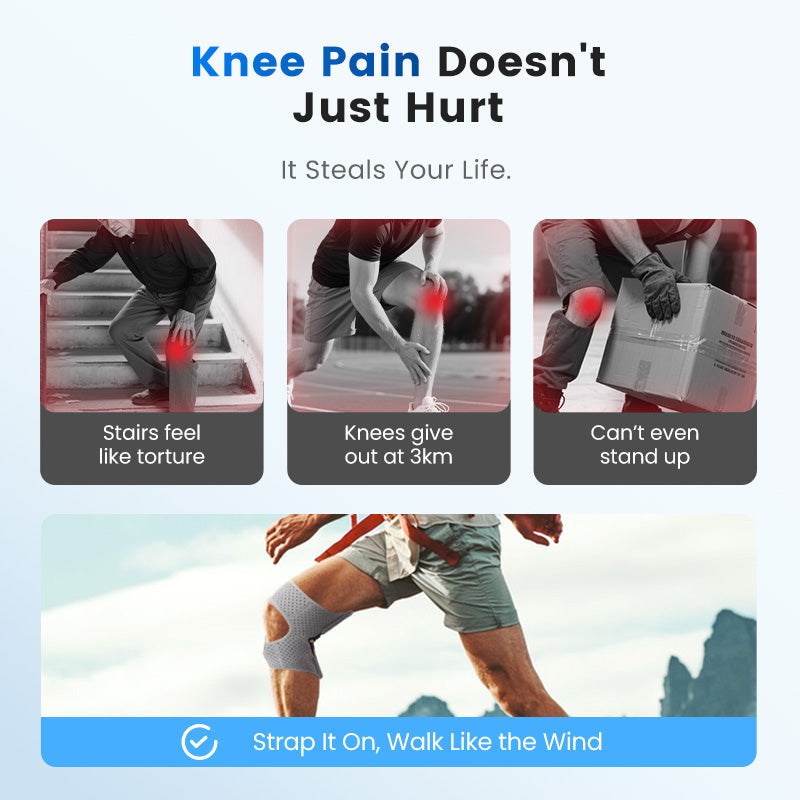 Christmas Pre Sale 50 Percent Off Adjustable Knee Protection Booster For Sports
