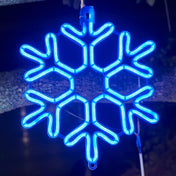Snowflake LED Light | Weather Resistant Outdoor Lamp | Christmas Decoration Fixture | Energy Efficient Winter Light | Cozy Atmosphere Light - Zardee-3