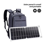 30W Sunpower Portable Solar Panel 5V Solar Plate WithUSB Safe Stabilize Charger ForPower Bank Phone Outdoor Camping Home RV Gift 4