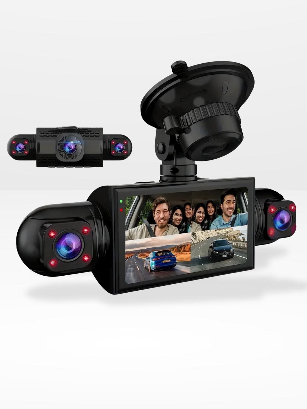 360° Dash Camera for Car with Video Recording 3