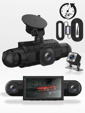 360° Dash Camera for Car with Video Recording 4
