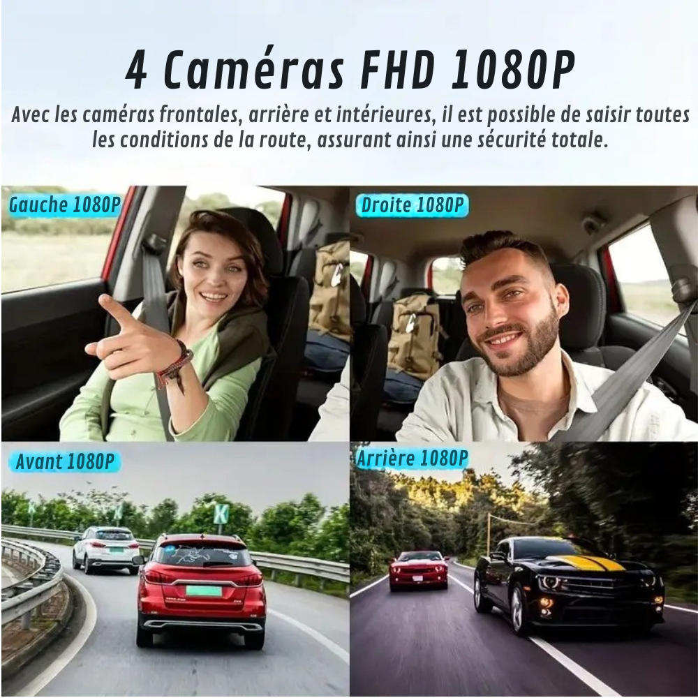 360° Dash Camera for Car with Video Recording 5