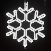 Variant image for Snowflake LED Light | Weather Resistant Outdoor Lamp | Christmas Decoration Fixture | Energy Efficient Winter Light | Cozy Atmosphere Light - Zardee-2