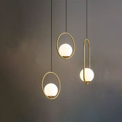 Serene Glas-Pendelleuchte Moderne Hängeleuchte für Wohnzimmer- und Essbereich-Dekor, Elegante Pendelleuchte