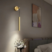 Contemporary Copper LED Indoor Wall Lamp With Sleek Finish For Modern Homes And Interiors Worldwide